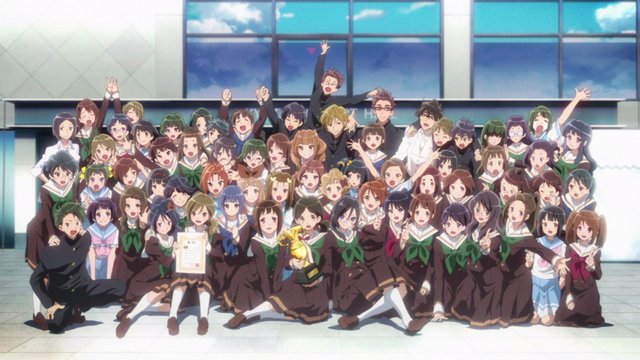 Group Photo in Front of Concert Hall
